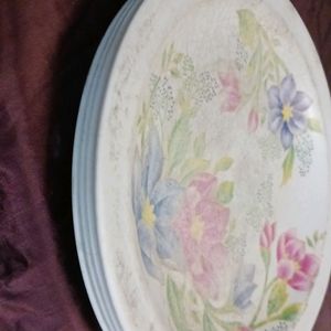 Four Melamine Plate