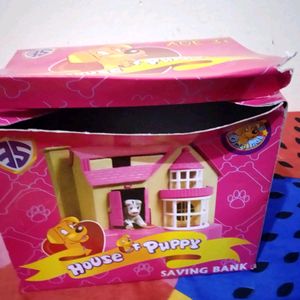 Rare Puppy House Savings Bank