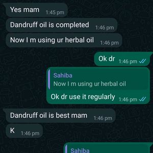 Dandruff Control Oil