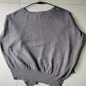 Oversized Drop Shoulder Sweater For Women