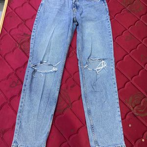 Boy friend Low Waist Jeans Women