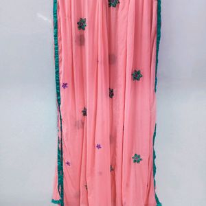 Pink Dupatta