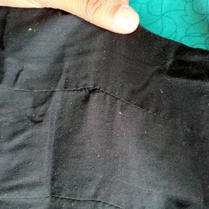 Black Cotton Anarkali
