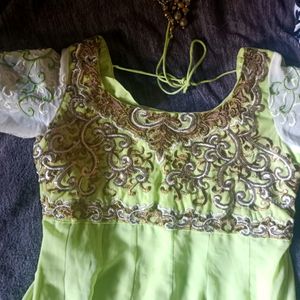 Heavy Silk Anarkali