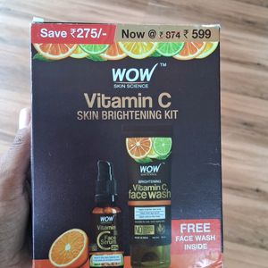 Wow Vitamin C Brightening Kit Pack Of 2