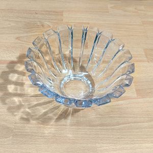 Studio Nova Crystal Glass Heavy Hostess Bowl