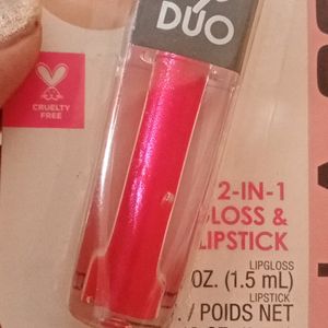 Lipstick+gloss Duo Combo 2in1