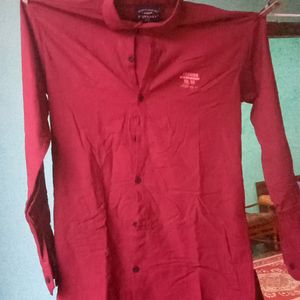 Burgundy Colour Formal Shirt