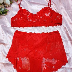 Red Stylish Bikini Set 💥