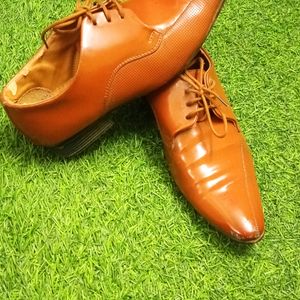 Tan Colour Formal Shoes 6 Size