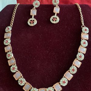 Brand New Rose Gold Necklace Set