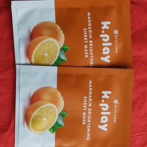 Pack Of 2 K.Play Sheet Mask