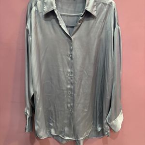 ZARA SATIN SHIRT