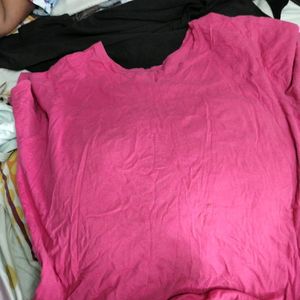 Hot Pink Tshirt For Women