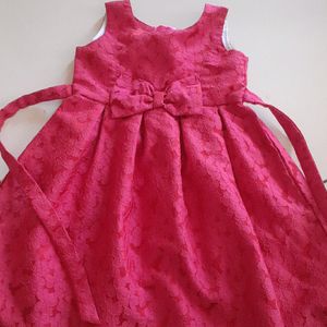 Kids Frock With Bow