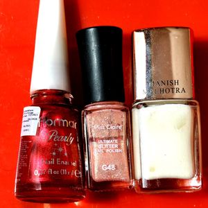 Combo Of 3 Nail Polish