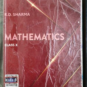 RD Sharma Maths With MCQ Book