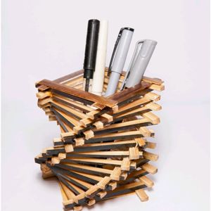 Bamboo Pen Stand 🎍🖊️