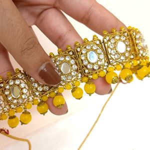 Beautiful Festive And Wedding Friendly Yellow Set