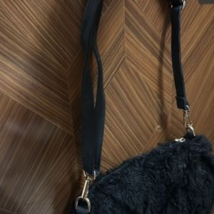 Fur Sling Bag