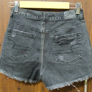 Distressed Denim Shorts For Girls