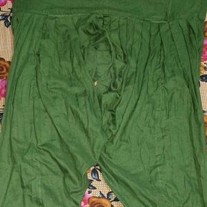 Women Cotton Blend Kurta Pant Set