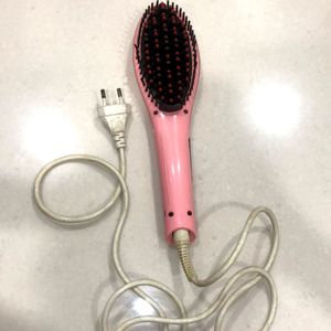 Pink Comb Hair Straighter