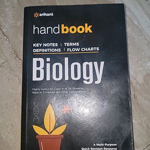 Arihant Biology Handbook