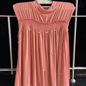 Price DROP Peach Sleeveless Top