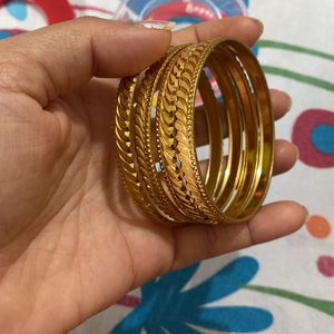 Imitation Jewellery- Gold Bangles