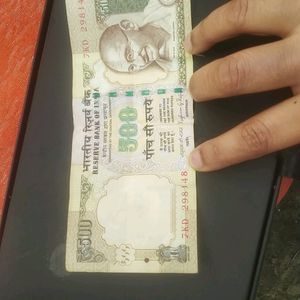 Old Indian Currency 500/-