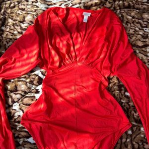 Red Bodysuit