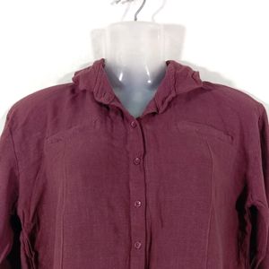 Dark Red Brown Shirt (Women's)