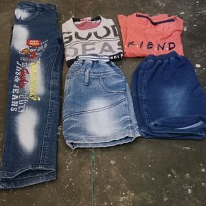 Boys Suit Tshirt And Shorts