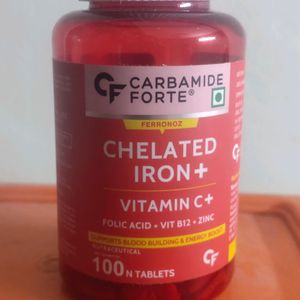 Chelated Iron+Vitamin C+Folic Acid+Vitamin B12+Zin