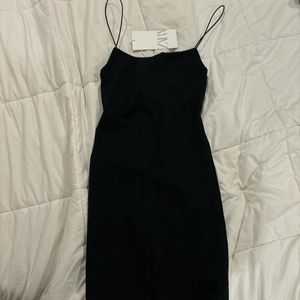 Zara fitted Mini spaghetti strap dress Size Small