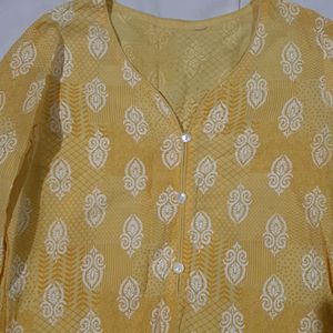 Yellow Kurti