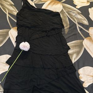 Black One Shoulder Dress