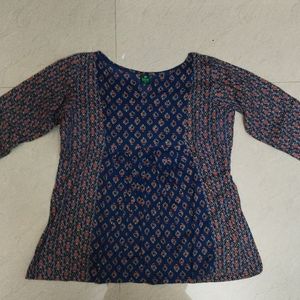 Printed Short Kurti