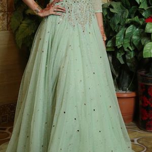 Customisable Indo western Gown By Amyra Odhni
