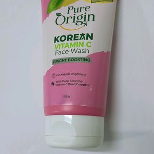 Pure Origin Korean Face Wash+Sunscreen