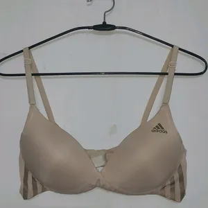 Adidas Nude Colour Padded  Bra