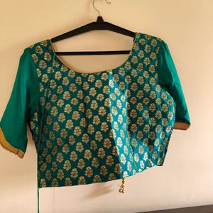 Green Lehenga With Dupatta