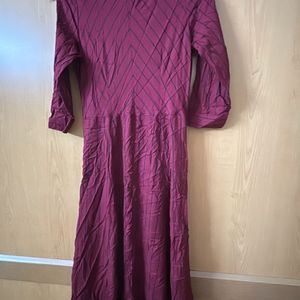 Maxi Shirt Dress With Pocket