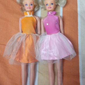 2 Barbie Dolls