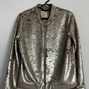 SEQUIN TWO SIDE JACKET