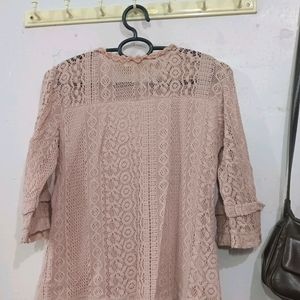 Beautiful Dressberry Top Baby Pink