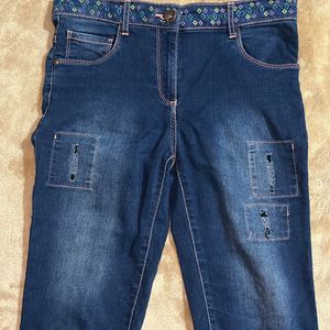 Navy Blue Jeans