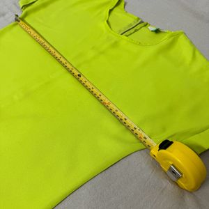 Neon Green Yellow Top