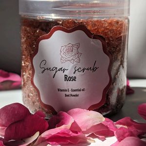 Rose Sandalwood Sugar Body Scrub